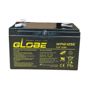 Ắc quy Globe 12V 12Ah, WP12-12SE